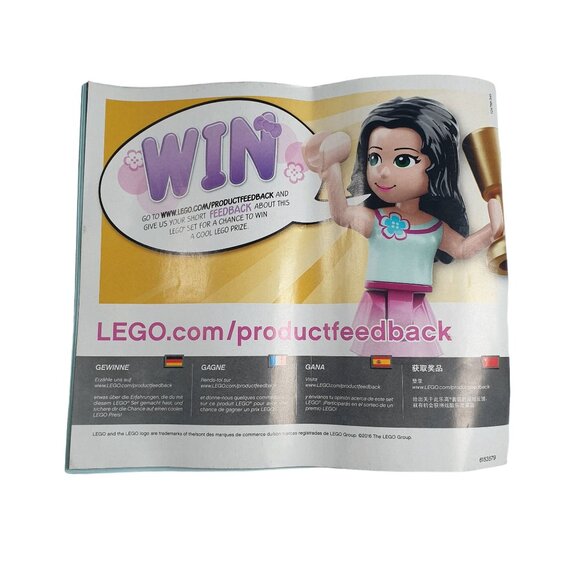 41175 Elves Zonya Lava Cave Book 2 LEGO Building Manual Instruction Replacement - Picture 2 of 2